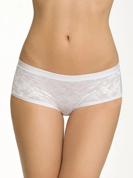 Трусики Шорты Triumph Just Body Make-Up Lace Hipster 03 38 белый