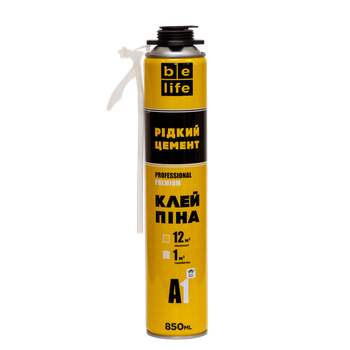 Професійна клей-піна BeLife Pro-FС950 (Рідкий цемент)