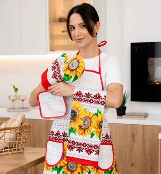 Кухонний набір бавовняний "Хуторянка" 4 предмета