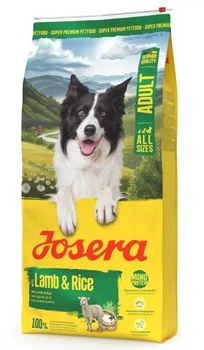 Сухой корм для взрослых собак всех пород Josera Lamb & Rice Adult All Sizes с ягненком и рисом 12,5 кг (4032254775294)