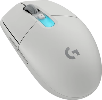 Mysz Logitech G305 X Superlight RGB Wireless/Bluetooth/USB White (910-007747)