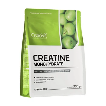 Креатин OstroVit Creatine Monohydrate (300 г, green apple)