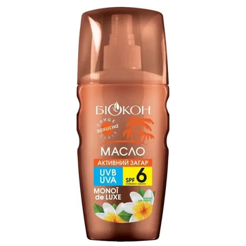 Биокон Масло для тела Активный загар Монои SPF 6