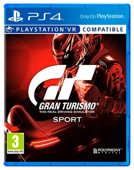 Игра Gran Turismo Sport для PS4 (Blu-ray диск) RU Б/У
