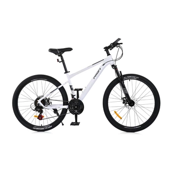 Велосипед горный 26" PROFI AM DD рама 16" на рост 150-165 см белый (MTB2605-2)
