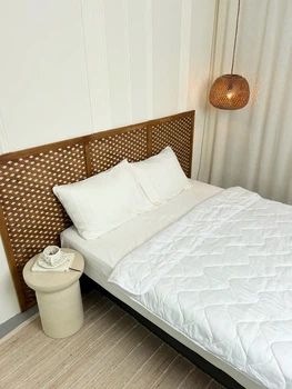 Літня ковдра ODA полуторна 155х210см 150 г/м² білий (AP416)