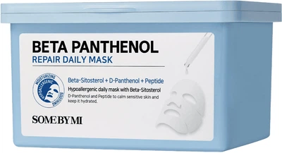 Zestaw maseczek do twarzy Some By Mi Beta Panthenol Repair Daily w płacie 30 szt (8809647394440)