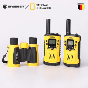 National Geographic Дитячий бінокль рації бездротові іграшки для активного відпочинку для хлопчиків Подарунковий набір для подорожей на свята