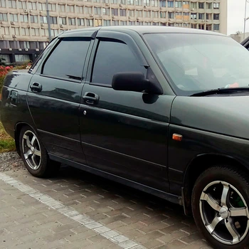 Дефлекторы окон VL-Tuning на ВАЗ 2110, 2112 (накладные)