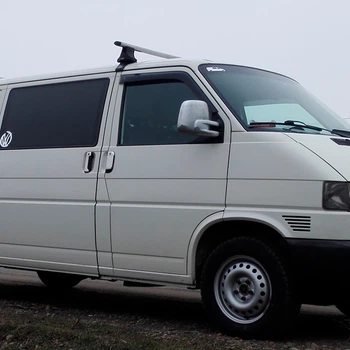 Дефлекторы окон VL-Tuning на Volkswagen T4 1990-2003 (накладные)