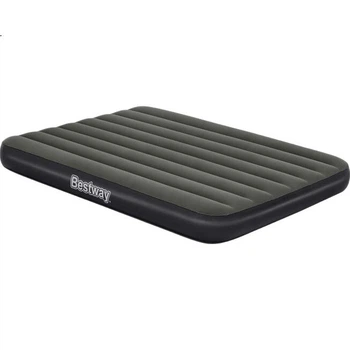 Матрац надувний автоматичний Bestway Cloud Sleep подвійний для сну на вулиці флокований 6713M