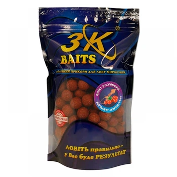 Бойли 3-K Baits пилящий 16мм Кальмар, журавлина 800г