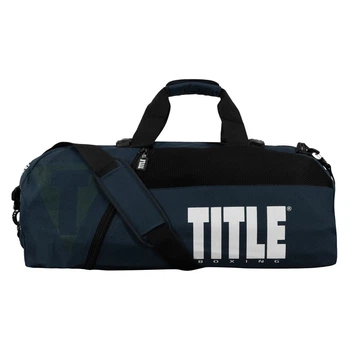 Спортивна сумка/рюкзак 3в1 TITLE Boxing Champion Sport Bag/Backpack Синій/Чорний