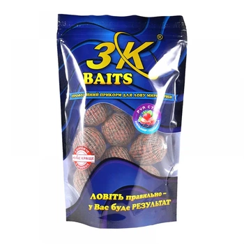ПВА стик 3KBaits Пеллетс Кальмар-клубника 4мм, 10шт. в уп. (3KB5228)