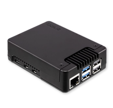 Алюминиевый корпус для Raspberry Pi 5 - Argon NEO 5 (Black) с активным и пассивным охлаждением
