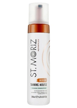 Автобронзат-мусс для среднего оттенка кожи ST.MORIZ Advanced Colour Correcting Mousse Medium 200 мл
