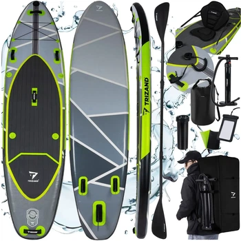 Надувна SUP-дошка для плавання Trizand 350 см із сидінням, веслом та комплектом аксесуарів (+ аксесуари)