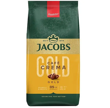 Кофе в зернах Jacobs Crema Gold 500 г