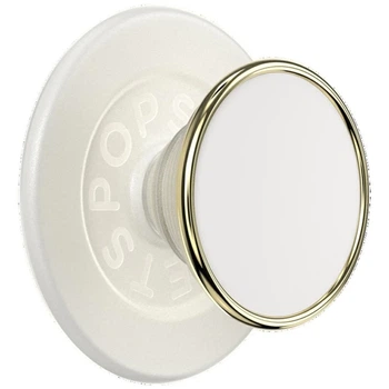 Держатель для телефона Popsockets Round Luxe Coconut Creme Enamel Beige (808938)