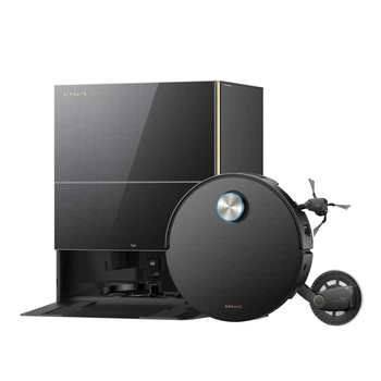 Робот-пилосос з вологим прибиранням Dreame X60 Pro Ultra Complete Black
