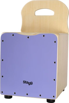 Cajon dla dzieci Stagg CAJ-KID PP Lilac (5414428237644)