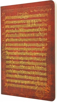Блокнот Paperblanks Cahier Моцарт A5 40 листов нотный стан (9780349714677)