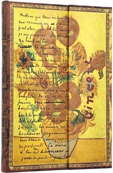 Notatnik Paperblanks Van Gogh – Słoneczniki 12 x 18 cm 144 strony w linie (9780349715209)