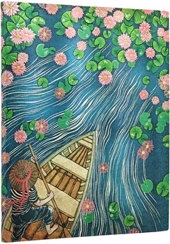 Notatnik Paperblanks Życie z Yuko – Rzeka lotosu 17.5 x 22.5 cm 176 stron w linie (9780349715483)