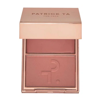 Палетка румян Patrick Ta Major Double-Take Creme & Powder Blush Duo (She's Seductive) 10 g
