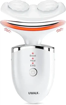 Микротоковый массажер для лица и шеи UWALK Photon Neck Massager White (Model 3201)