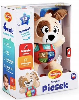 Інтерактивний музичний сортер Dumel Discovery Розумний песик (DD83136) (5908288983136)