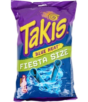 Чипсы Takis Blue Heat Fiesta Size 200г