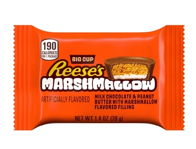 Шоколадні цукерки Reese's Big Cup Marshmallow Peanut Butter Cup 39г