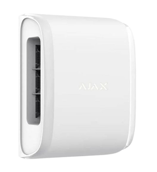 Бездротовий сповіщувач руху Ajax Curtain Outdoor (8EU) ASP до 1700 м 868МГц CR123 Білий