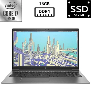 Ноутбук Hewlett Packard ZBook FireFly 15 G7 15.6" IPS 1920x1080 Core i7-10510U 1.80GHz 16GB DDR4 SSD 512GB UHD Graphics Камера (HZFf15G7R16S512A) Б/У