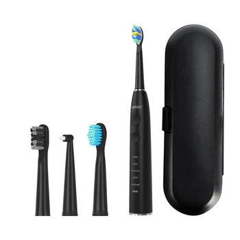 Ультразвуковая зубная щетка Medica+ Probrush 8.0 Black, 5 режимов, до 200 дней автономной работы