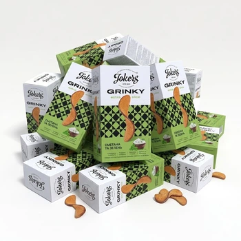 Ящик грінок житньо-пшеничних Сметана та зелень Extra Slice Jokers к/у 90г