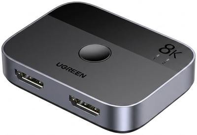 Двунаправленный HDMI-коммутатор UGREEN CM561 2x1/1x2 HDMI 2.1 8K60Hz Silver