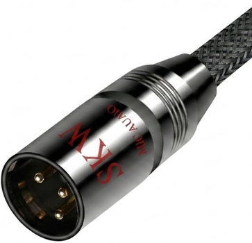 Микрофонный кабель XLR SKW ZD-01 2 м Black