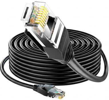 Патч-корд Shengwei LC-6300G Cat 6 UTP 30 м Black