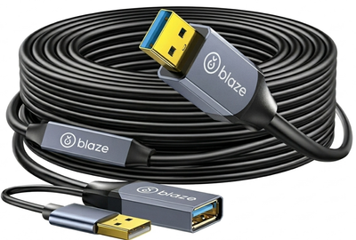 Удлинитель сигнала Biaze XL36 USB—USB с усилителем сигнала 15 м