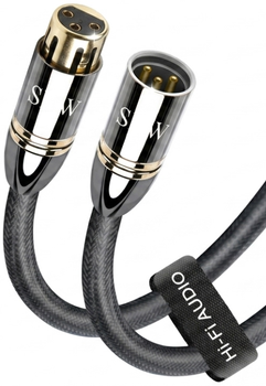 Микрофонный кабель SKW WG-2023 AUDIO WG-2023 XLR Male - XLR Female 1 м