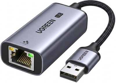 USB-адаптер UGREEN для подключения к гигабитному Ethernet-порту и сетевому кабелю RJ45 для ноутбуков, настольных компьютеров, планшетов и NAS-серверов Apple и Huawei.