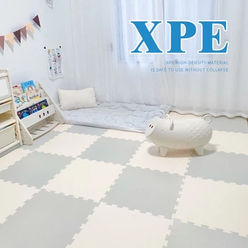 Коврик для ползания XPE, двусторонний, 6 предметов, 2 см