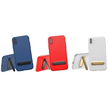 Чехол Baseus Happy Watching Supporting для iPhone X/XS, синий
