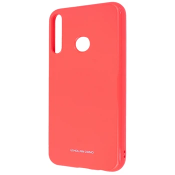 Противоударный чехол Molan Cano Pearl Jelly Series для Huawei P40 Lite E/Y7P Hot Pink