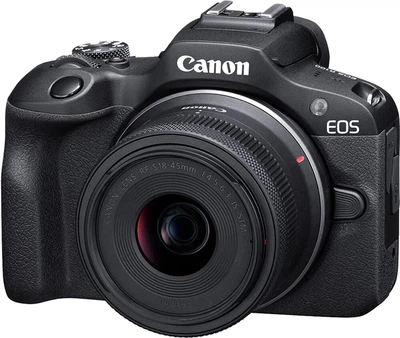 Фотоапарат Canon EOS R100 RF 18-45mm Black (6052C034)