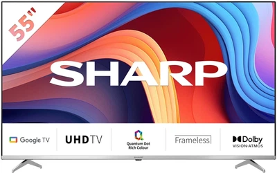 Телевізор Sharp QLED 55" 4T-C55GP6260ES