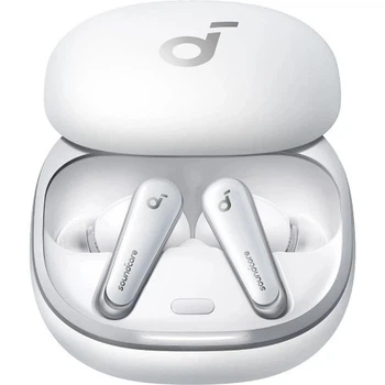 Навушники вкладиші бездротові TWS Anker SoundCore Liberty 4 NC Clear White (A3947G21)