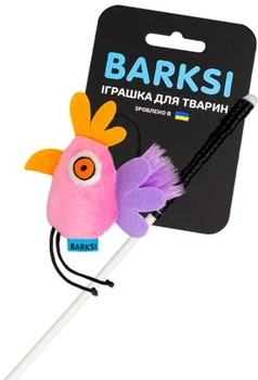 Игрушка для кошек Barksi Удочка Попугай (2007033068685)